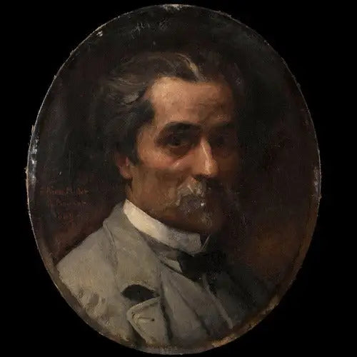 Portrett av skulptøren Aimé Millet - Léon Bonnat