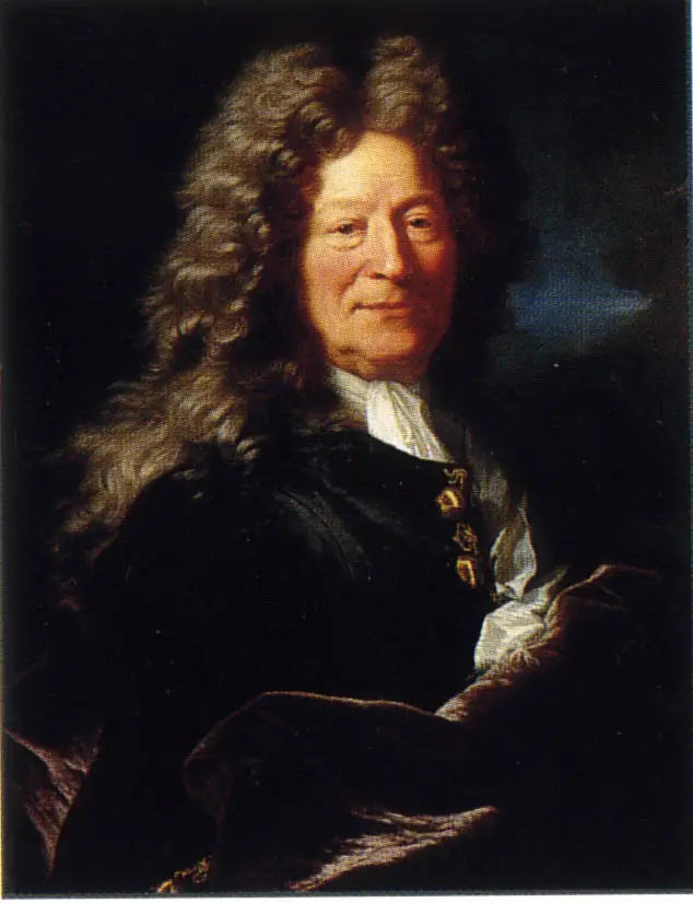 Portrett av skulptøren François Girardon - Hyacinthe Rigaud