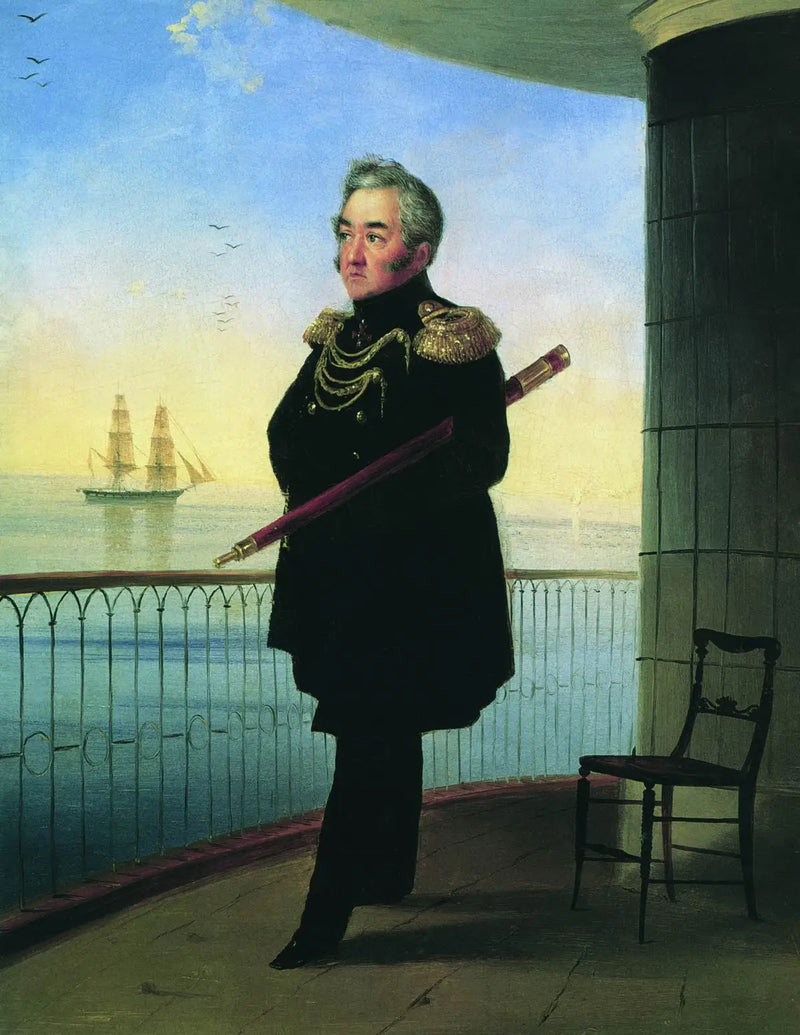 Portrett av visereadmiral M.P. Lazarev - Ivan Aïvazovski

Source:
Portrait du vice-amiral M.P. Lazarev - Ivan Aïvazovski