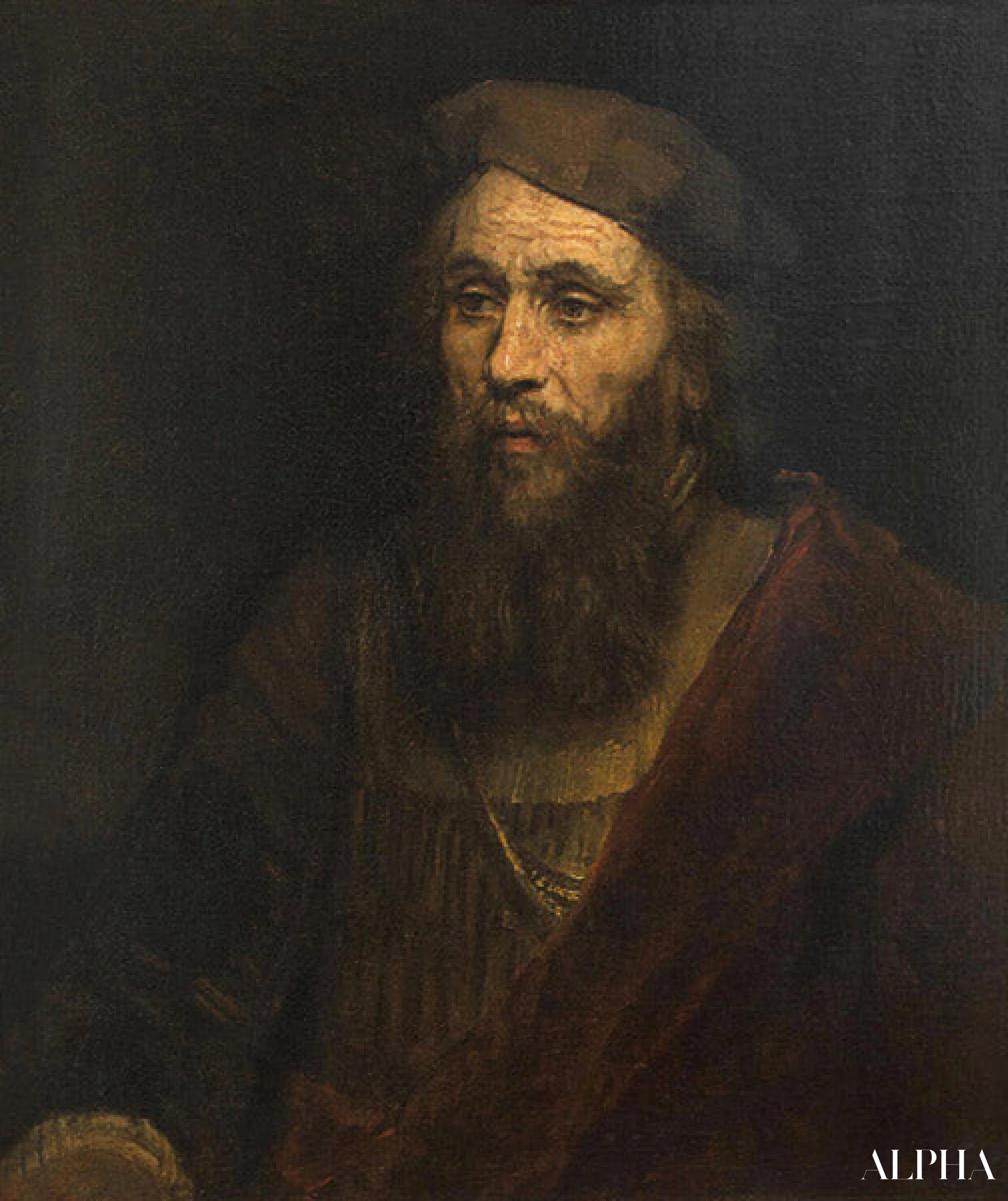 Portrait d'un Homme - Rembrandt van Rijn - Reproductions de tableaux et peintures haut de gamme