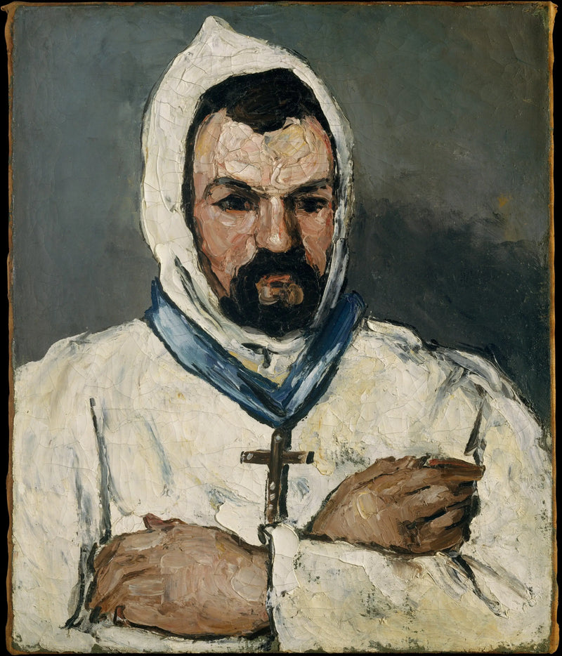 Portrett av en munk - Paul Cézanne