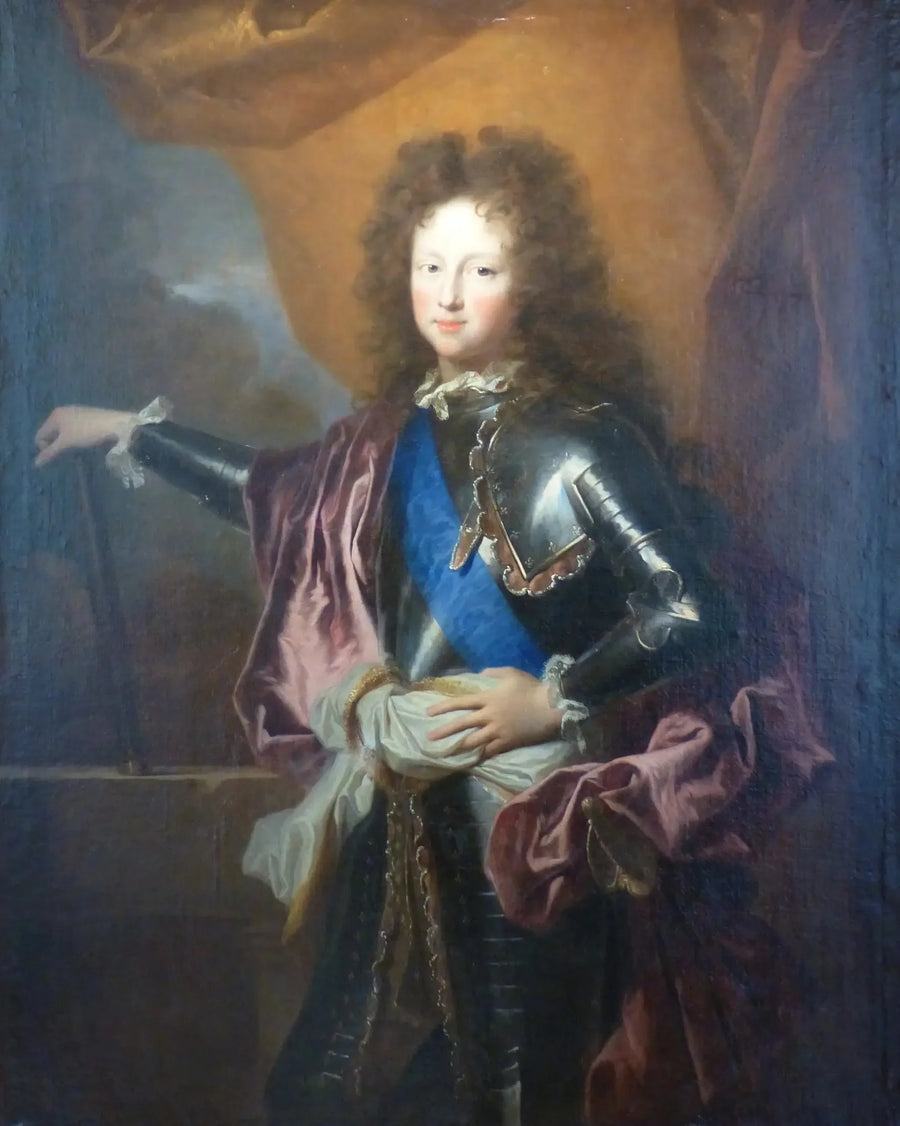 Busteportrett av Philippe av Frankrike (duke av Chartres) - Hyacinthe Rigaud
