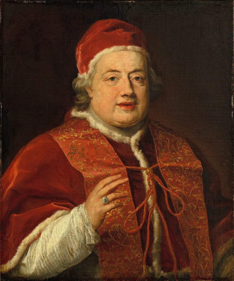 Busteportrett av pave Clemens XIII - Pompeo Batoni