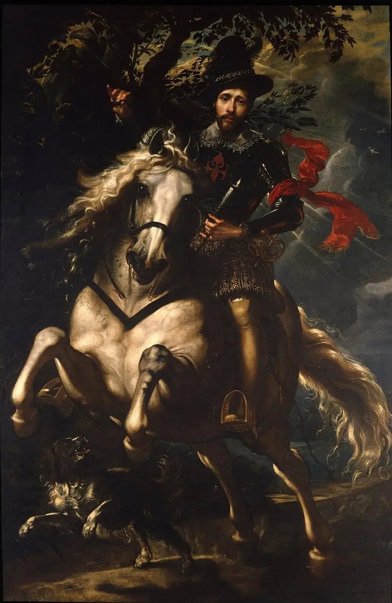 Hesteporträtt av Giovanni Carlo Doria - Peter Paul Rubens