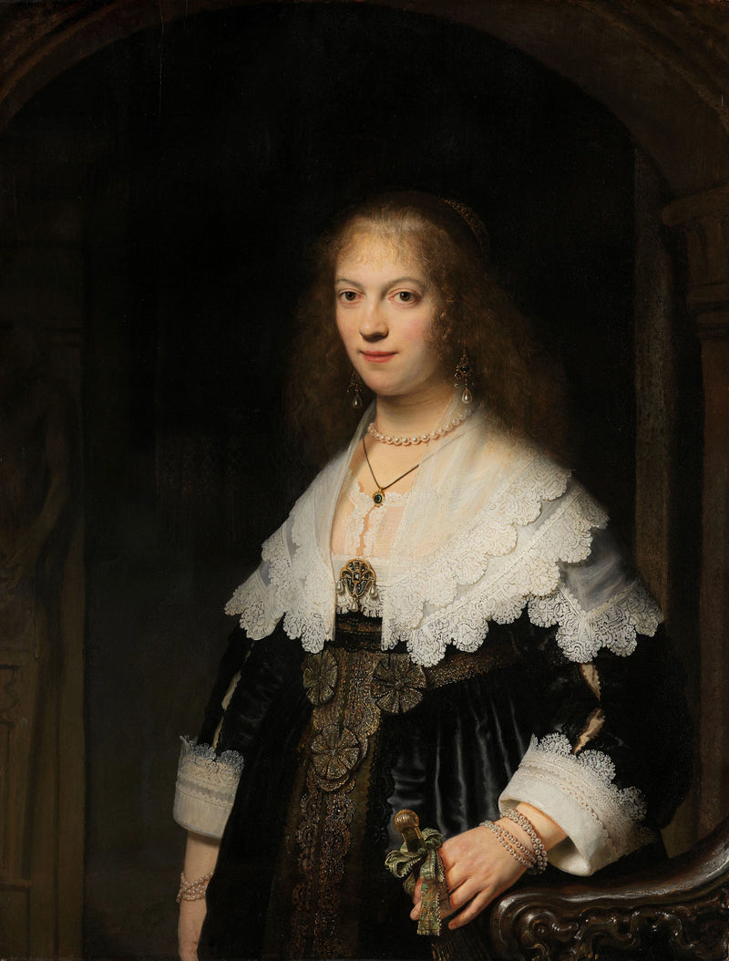Portrett av Maria Trip - Rembrandt