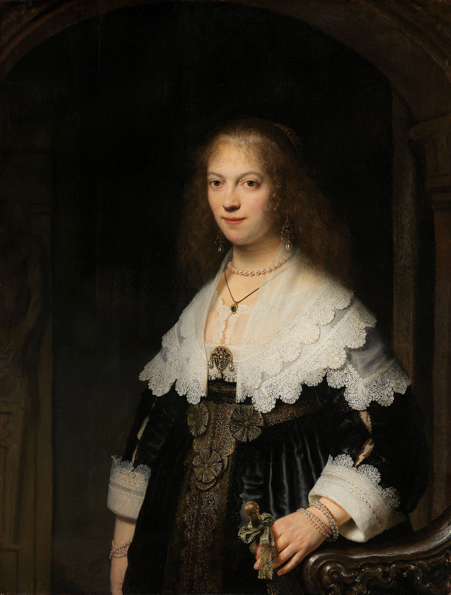 Portrett av Maria Trip - Rembrandt
