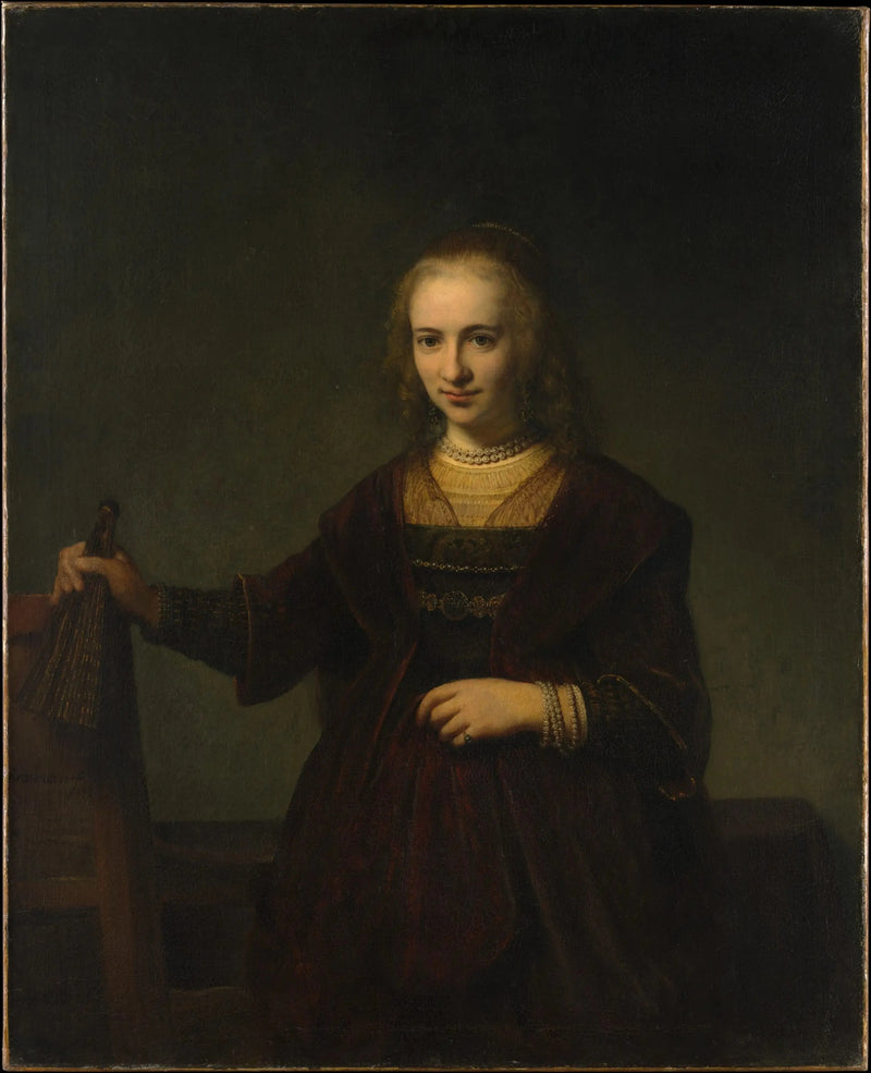 Portrett av kvinne - Rembrandt