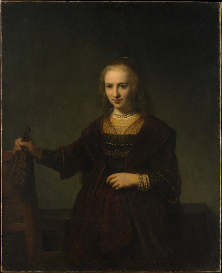 Portrett av kvinne - Rembrandt