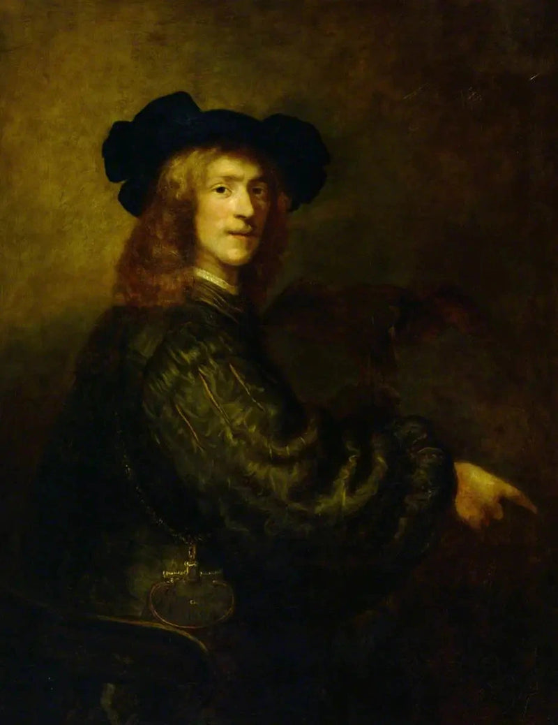 Portrett av en gentleman - Rembrandt