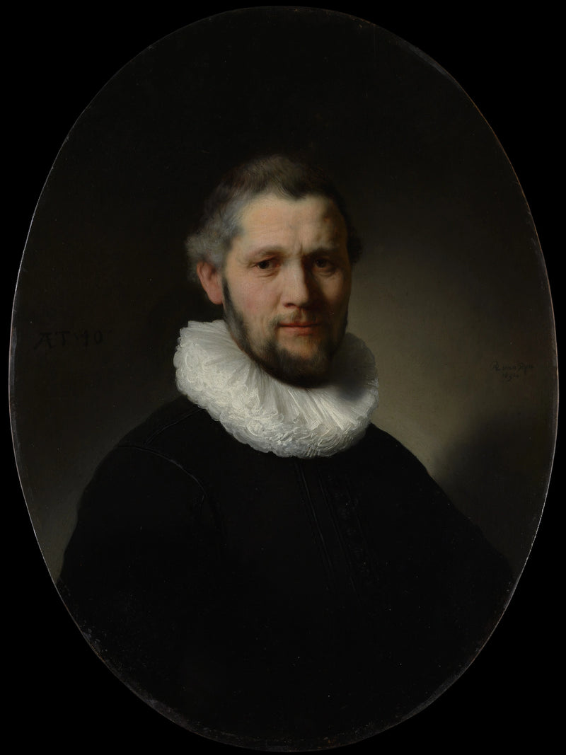 Portrett av mann - Rembrandt