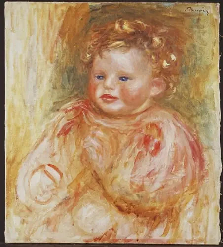 Portrett av Jean Renoir, barn - Pierre-Auguste Renoir