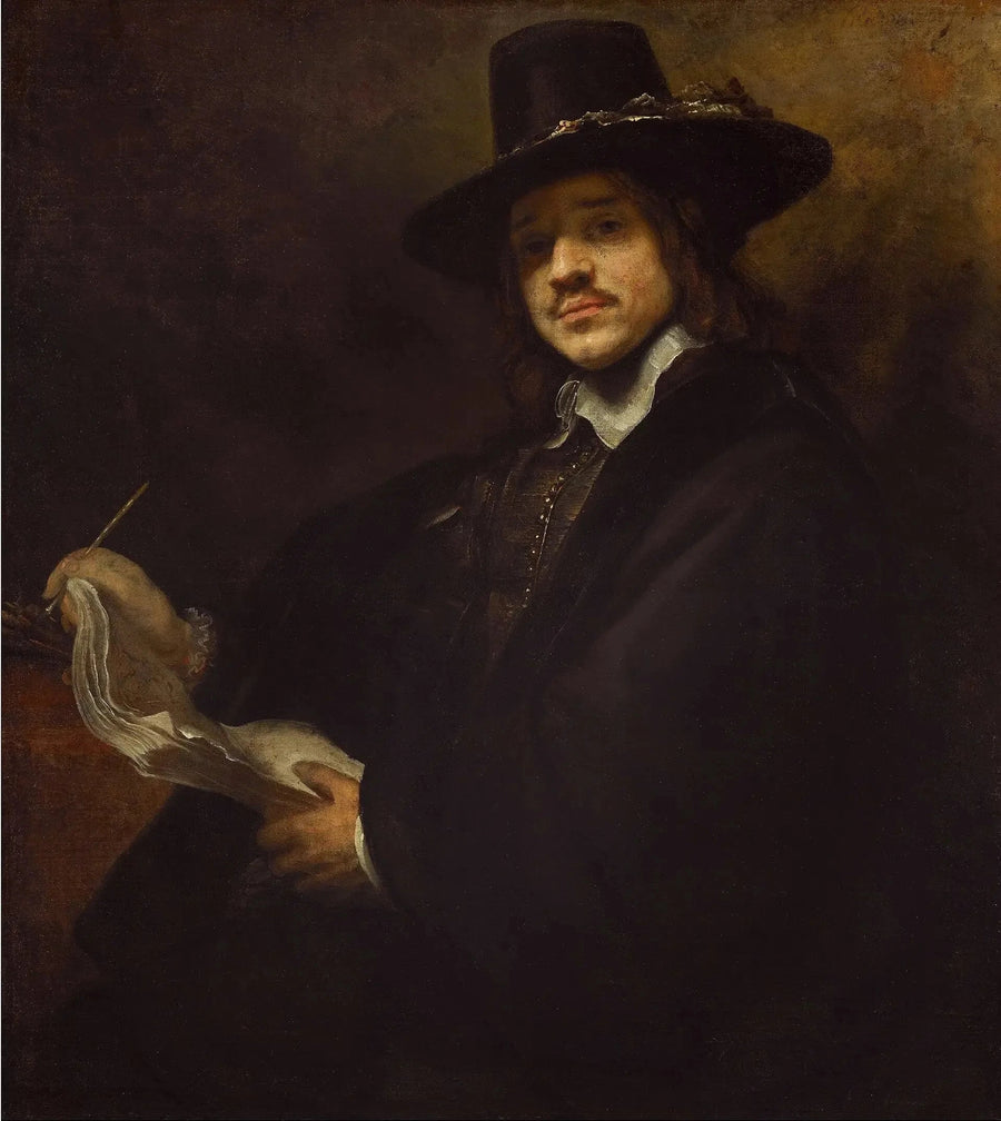 Portrett av en ung kunstner - Rembrandt