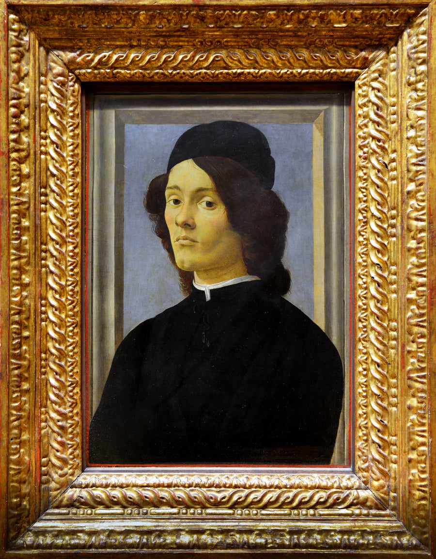 Portrett av ung mann - Sandro Botticelli