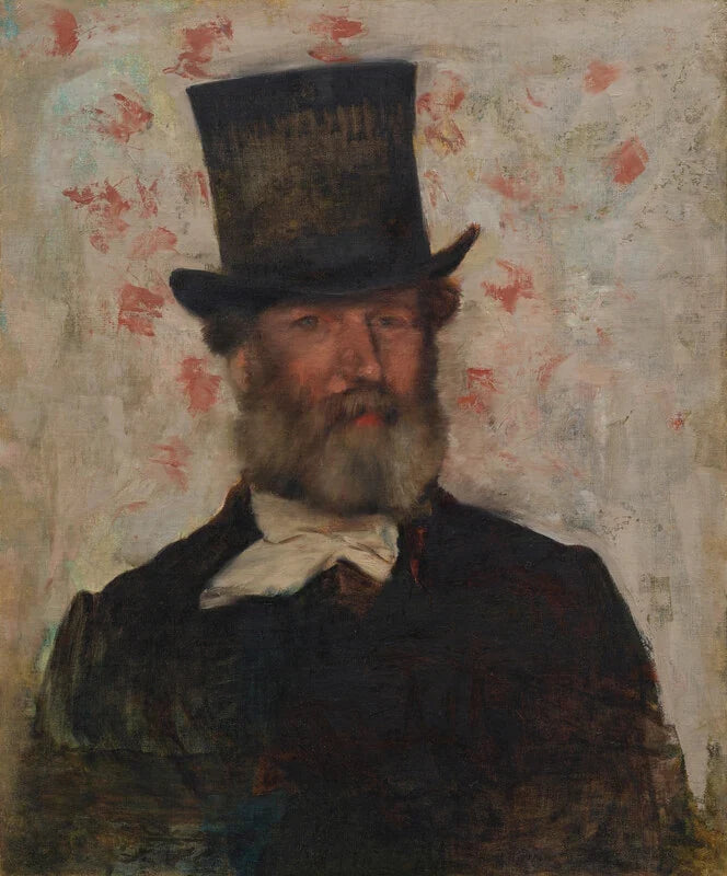 Portrett av Léopold Levert - Edgar Degas