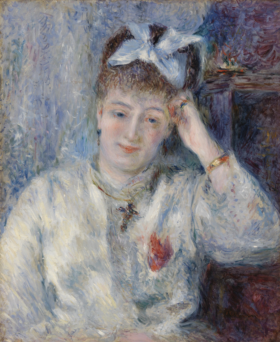 Portrett av frøken Marie Murer (Portrett av frøken Marie Murer) - Pierre-Auguste Renoir