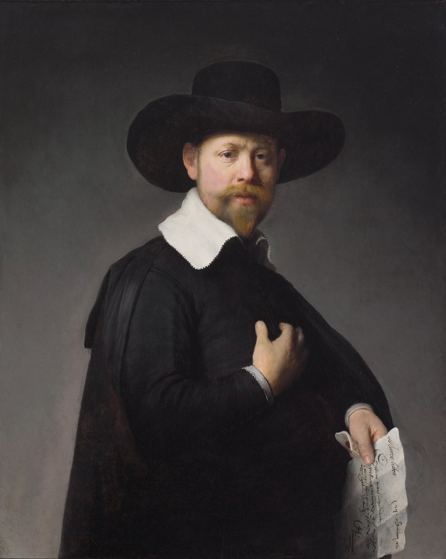 Portrett av Marten Looten - Rembrandt
