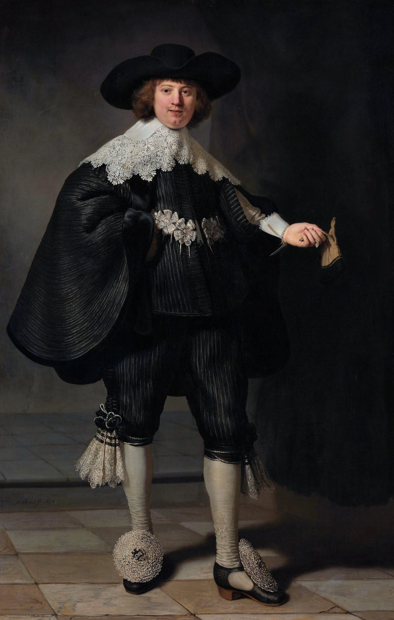 Portrett av Marten Soolmans - Rembrandt
