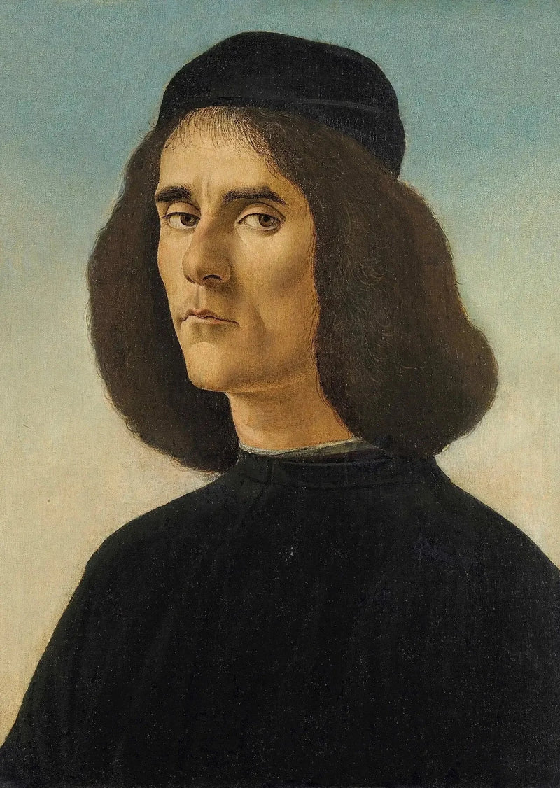 Portrett av Michel Marulle - Sandro Botticelli