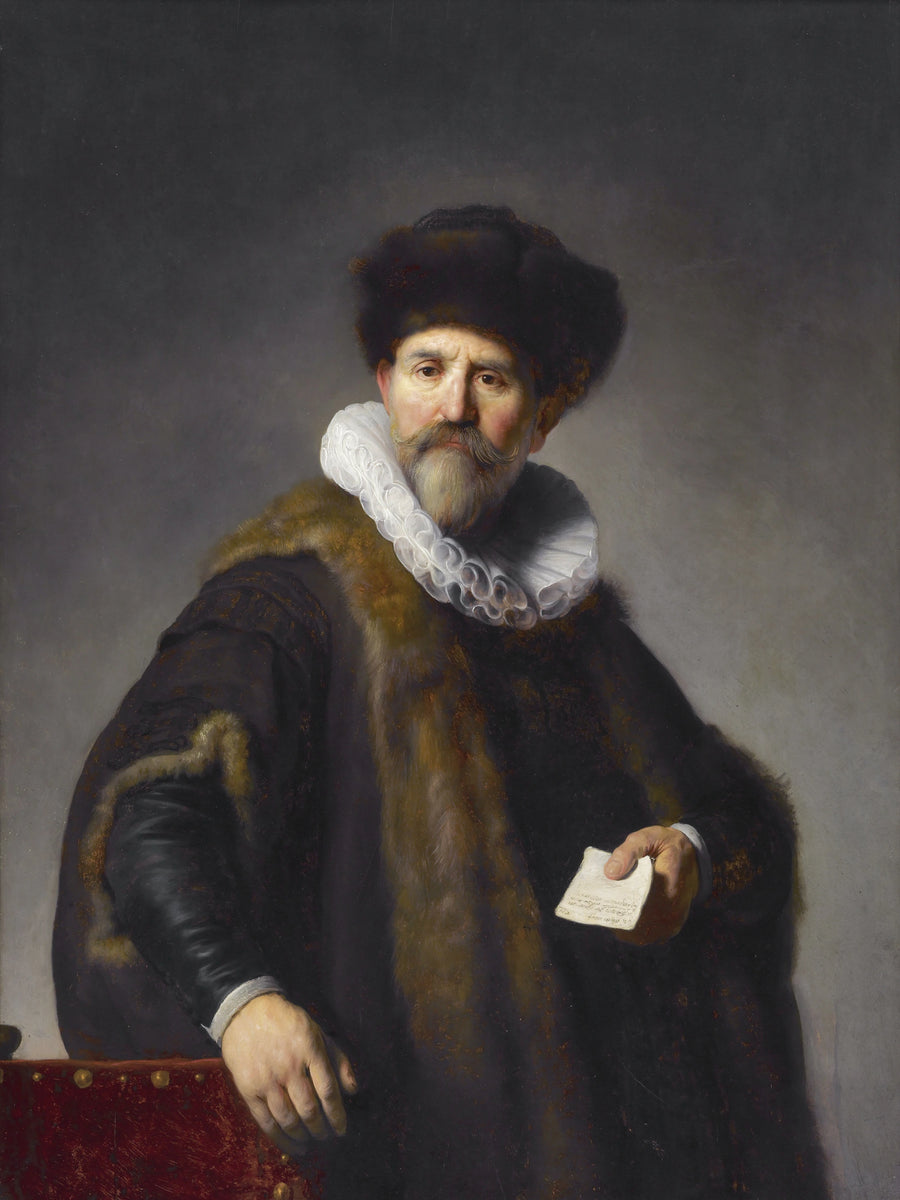 Portrett av Nicolaes Ruts - Rembrandt