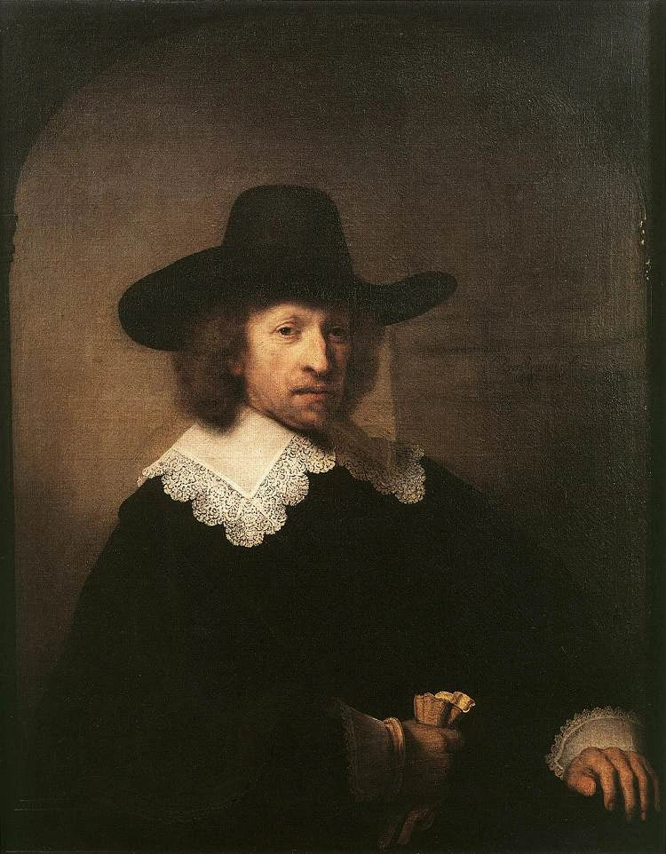 Portrett av Nicolas van Bambeeck - Rembrandt