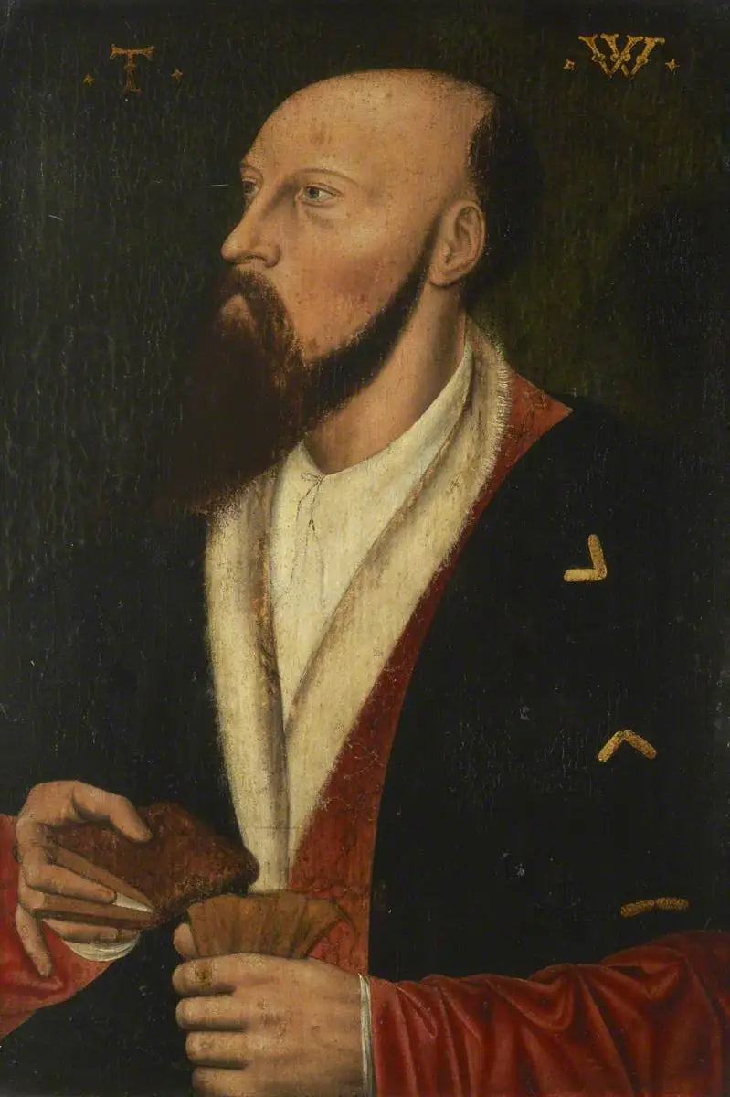 Portrett av en gentleman (påstått Sir Thomas Wyatt, 1503–1542) - Hans Holbein den yngre