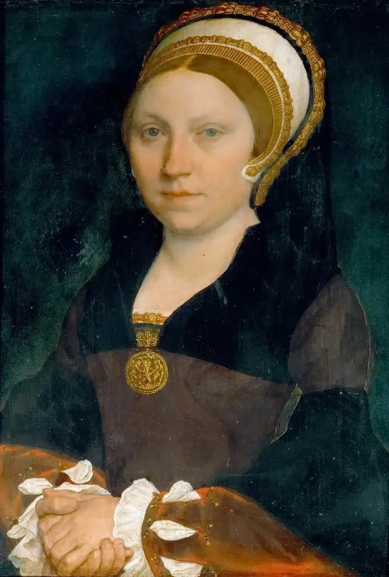 Portrett av en engelsk dame - Hans Holbein den Yngre