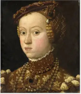 Portrett av erkehertuginne Anna (1528-1590), datter av kong Ferdinand I av Østerrike - Giuseppe Arcimboldo

Source:
Portrait of Archduchess Anna (1528-1590), Daughter of King Ferdinand I of Austria - Giuseppe Arcimboldo