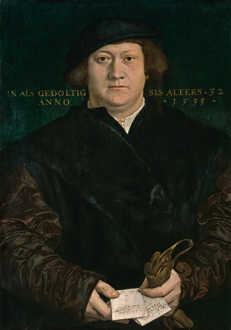 Portrett av Cyriacus Kale - Hans Holbein den Yngre