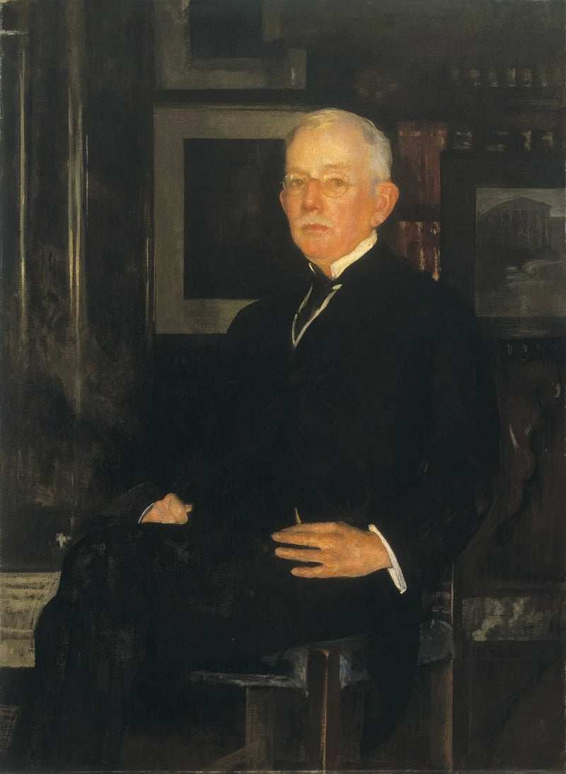Portrett av John Joseph Albright - Edmund Charles Tarbell