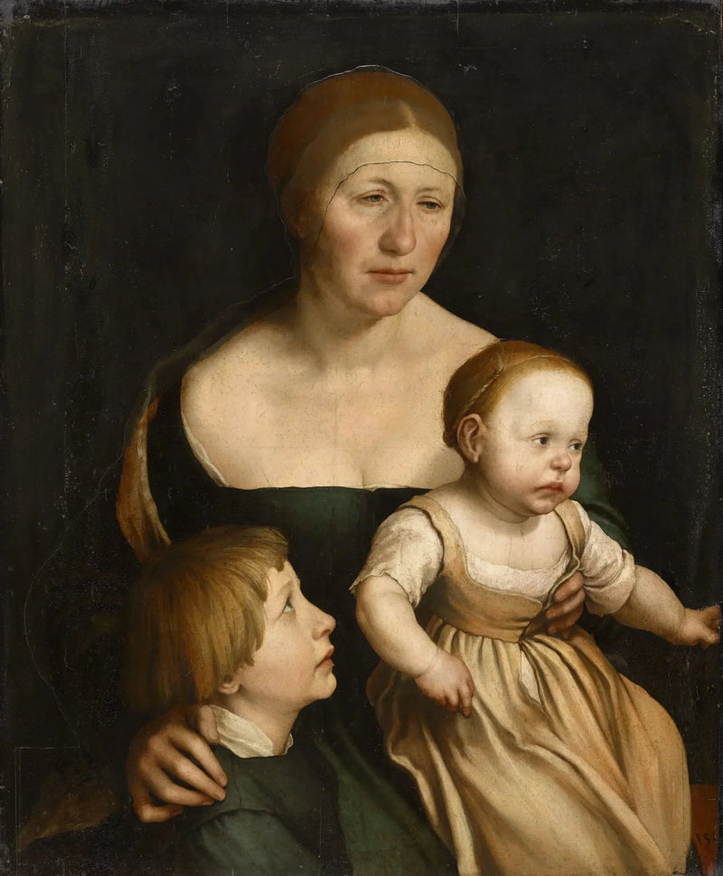Portrett av kunstnerfamilien - Hans Holbein den Yngre