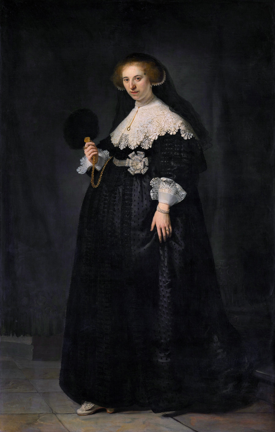Portrett av Oopjen Coppit - Rembrandt
