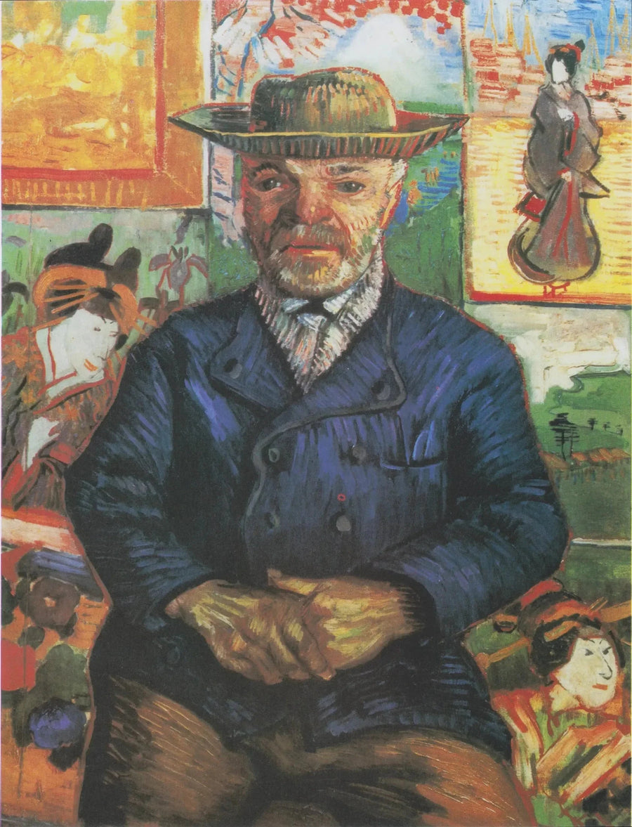 Portrett av Père Tanguy - Vincent van Gogh