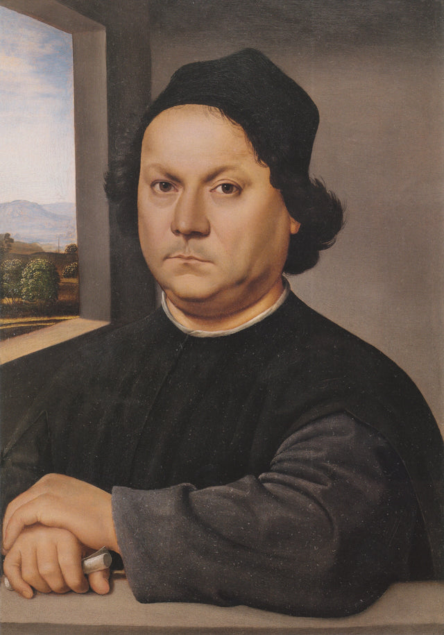 Portrett sagt av Pérugin, ca. 1504 - attribusjon diskutert