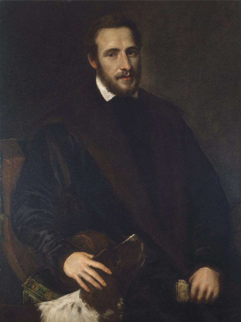Potensiell portrett av Giovanni d'Anna - Titian