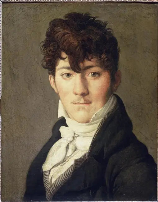 Portrett av Auguste François, maler og marineoffiser - Jean-Auguste-Dominique Ingres
