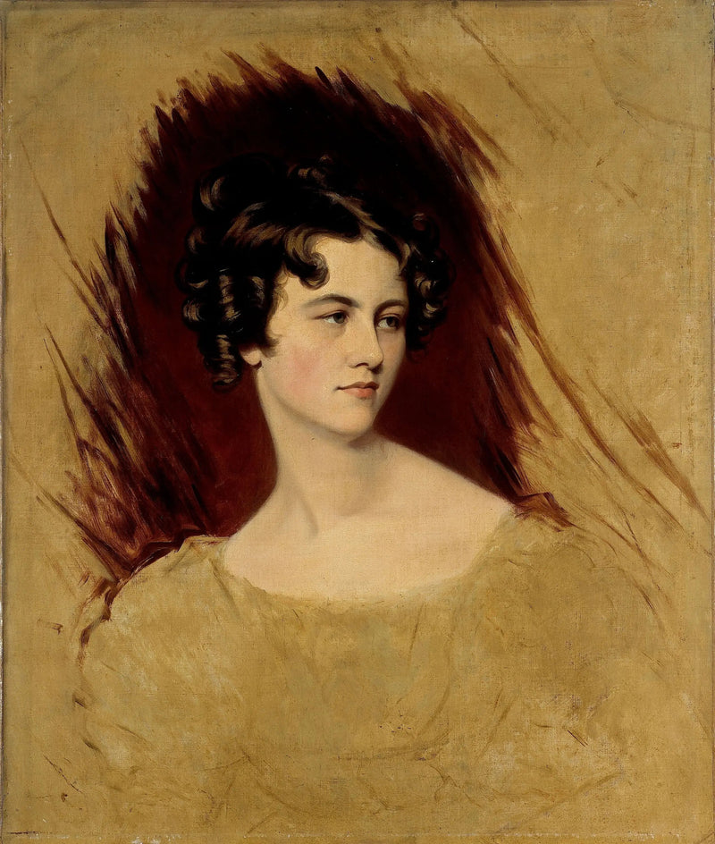 Potensiell portrett av prinsesse Clémentine av Metternich - Thomas Lawrence