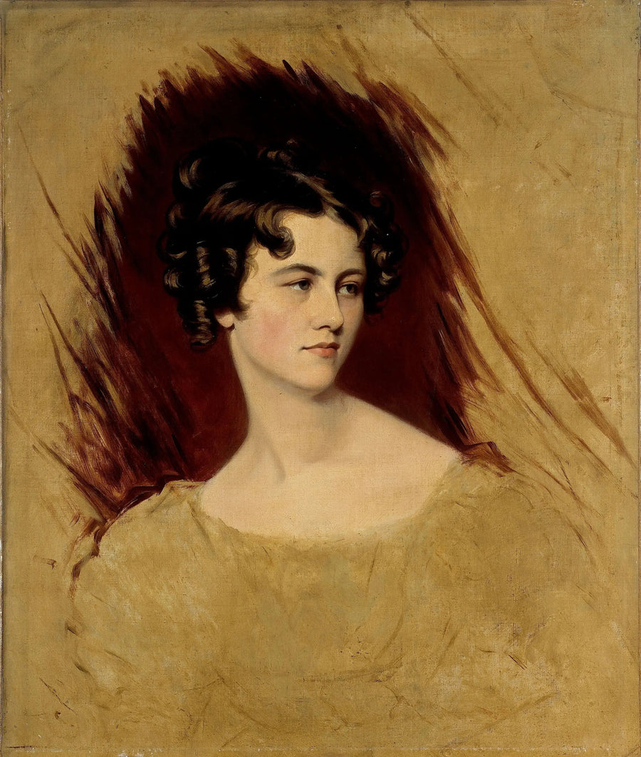Potensiell portrett av prinsesse Clémentine av Metternich - Thomas Lawrence