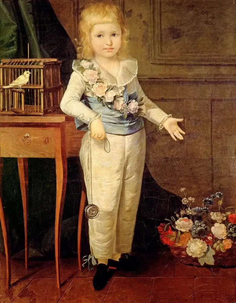 Portrett av Louis XVIIs antagelse - Élisabeth Vigée Le Brun

Source:
Portrait présomption de Louis XVII - Élisabeth Vigée Le Brun