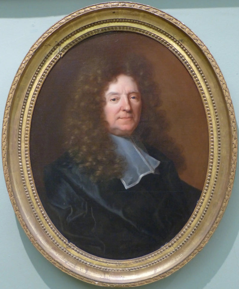 Antatt portrett av Charles de Parvillez - Hyacinthe Rigaud