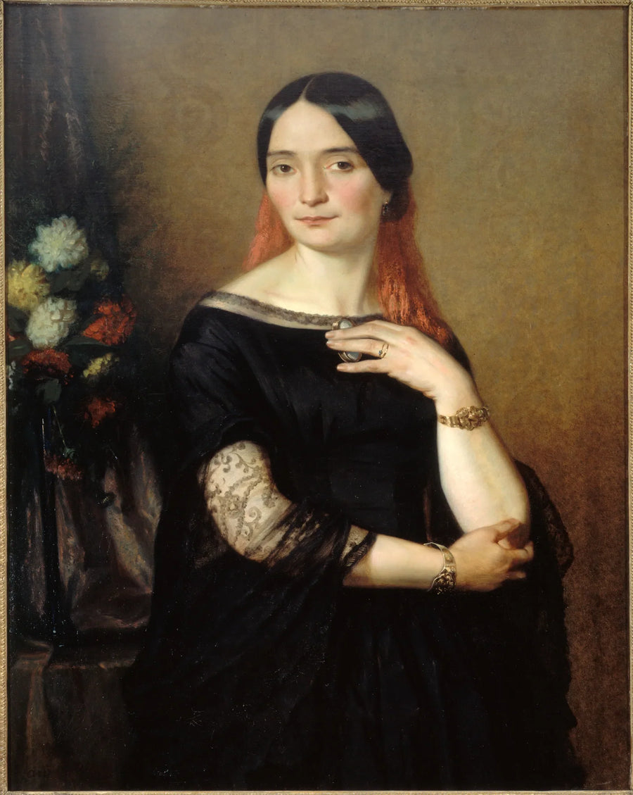 Antatt portrett av Mademoiselle Mars - Ary Scheffer