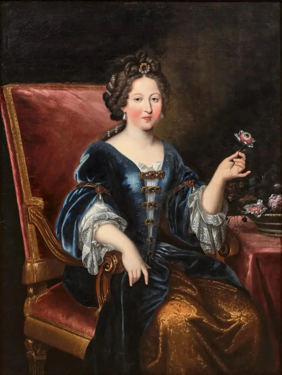 Antatt portrett av Marie-Louise d'Orléans - Pierre Mignard