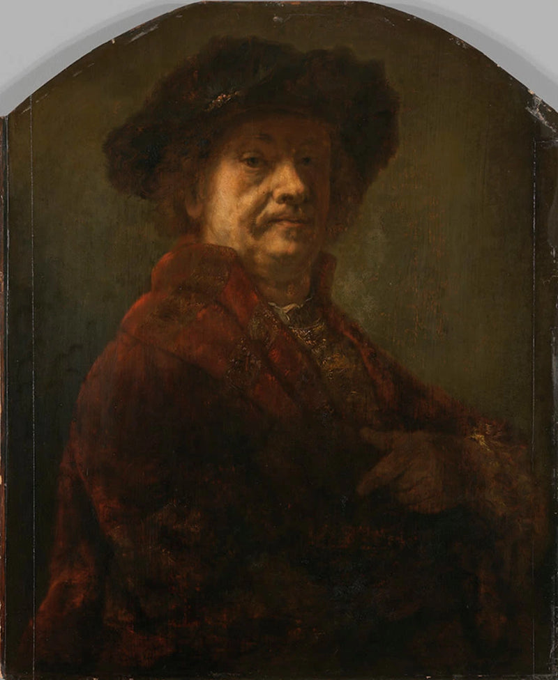 Selvportrett - Rembrandt