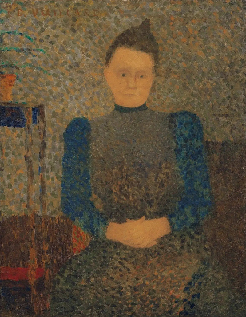 Skjematisk portrett av Marie Vuillard - Édouard Vuillard