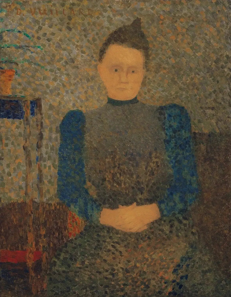 Skjematisk portrett av Marie Vuillard - Édouard Vuillard