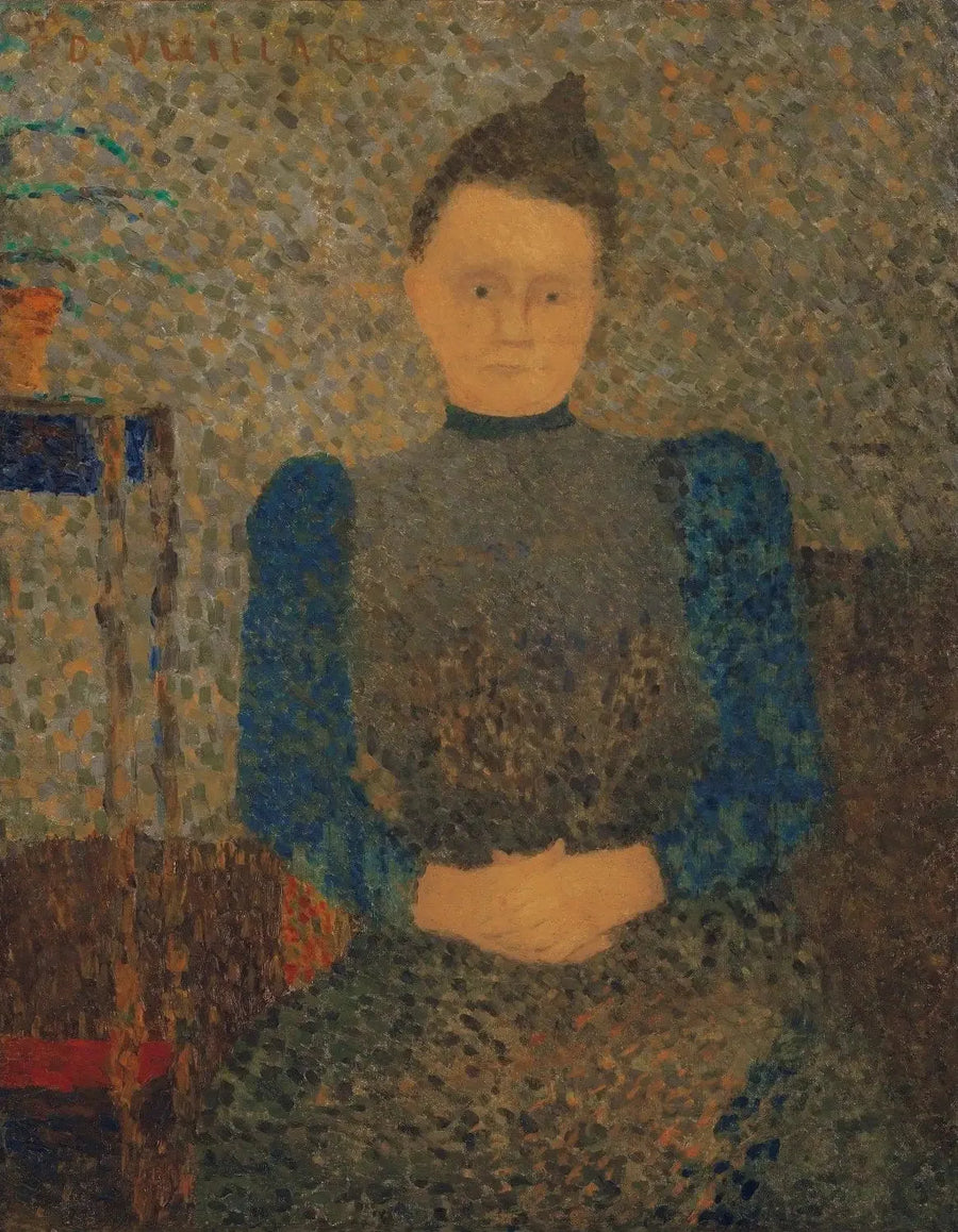 Skjematisk portrett av Marie Vuillard - Édouard Vuillard