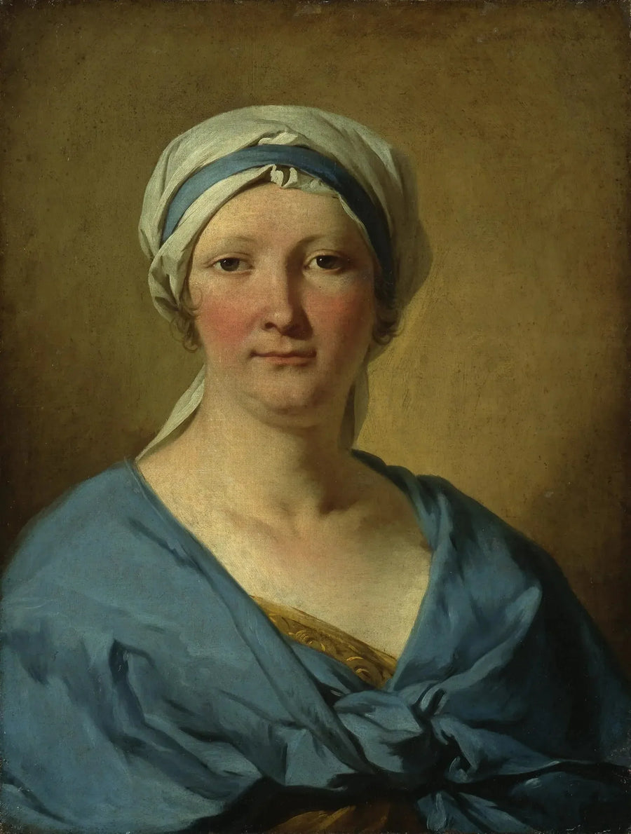 Antatt portrett av Madame Subleyras - Pierre Subleyras