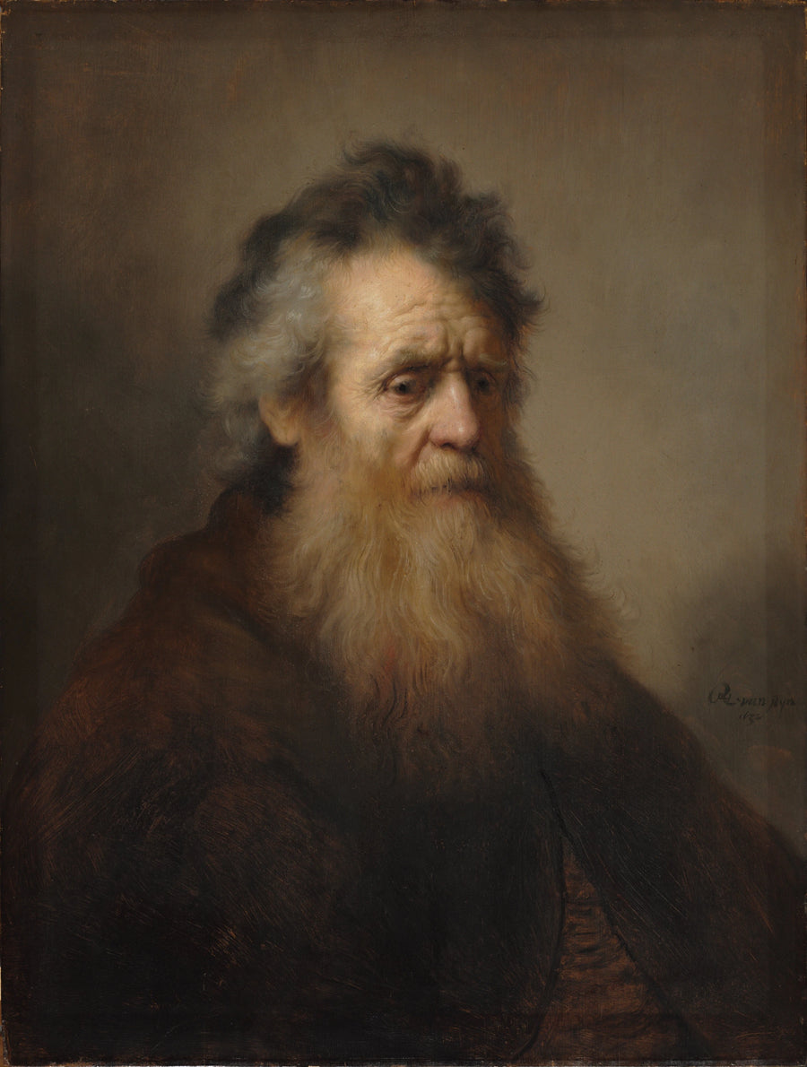 Portrett av en gammel mann - Rembrandt