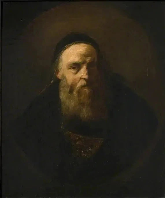 Portrett av en gammel mann (Shylock) - Rembrandt