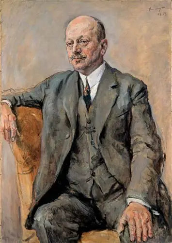 Portrett av Julius Freund - Max Slevogt