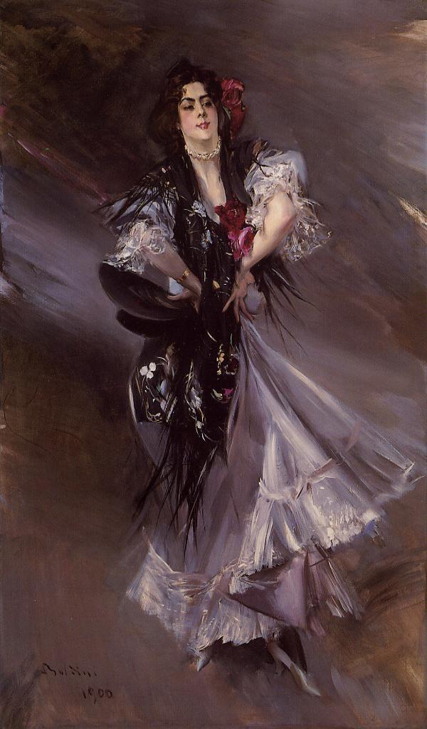 Portriat de Anita de la Ferie - la danseuse espagnole’ - Giovanni Boldini - Alpha Reproduction